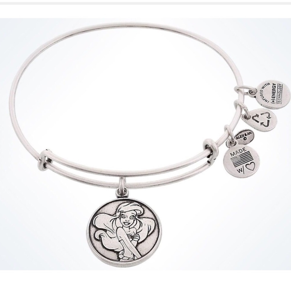 The little mermaid Alex & ani bracelet